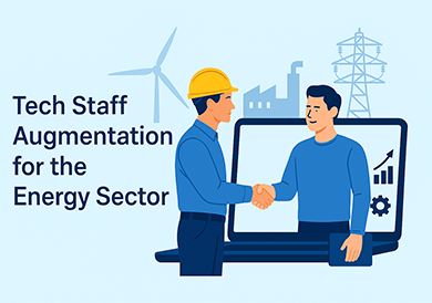 Tech staff augmentation for energy sector